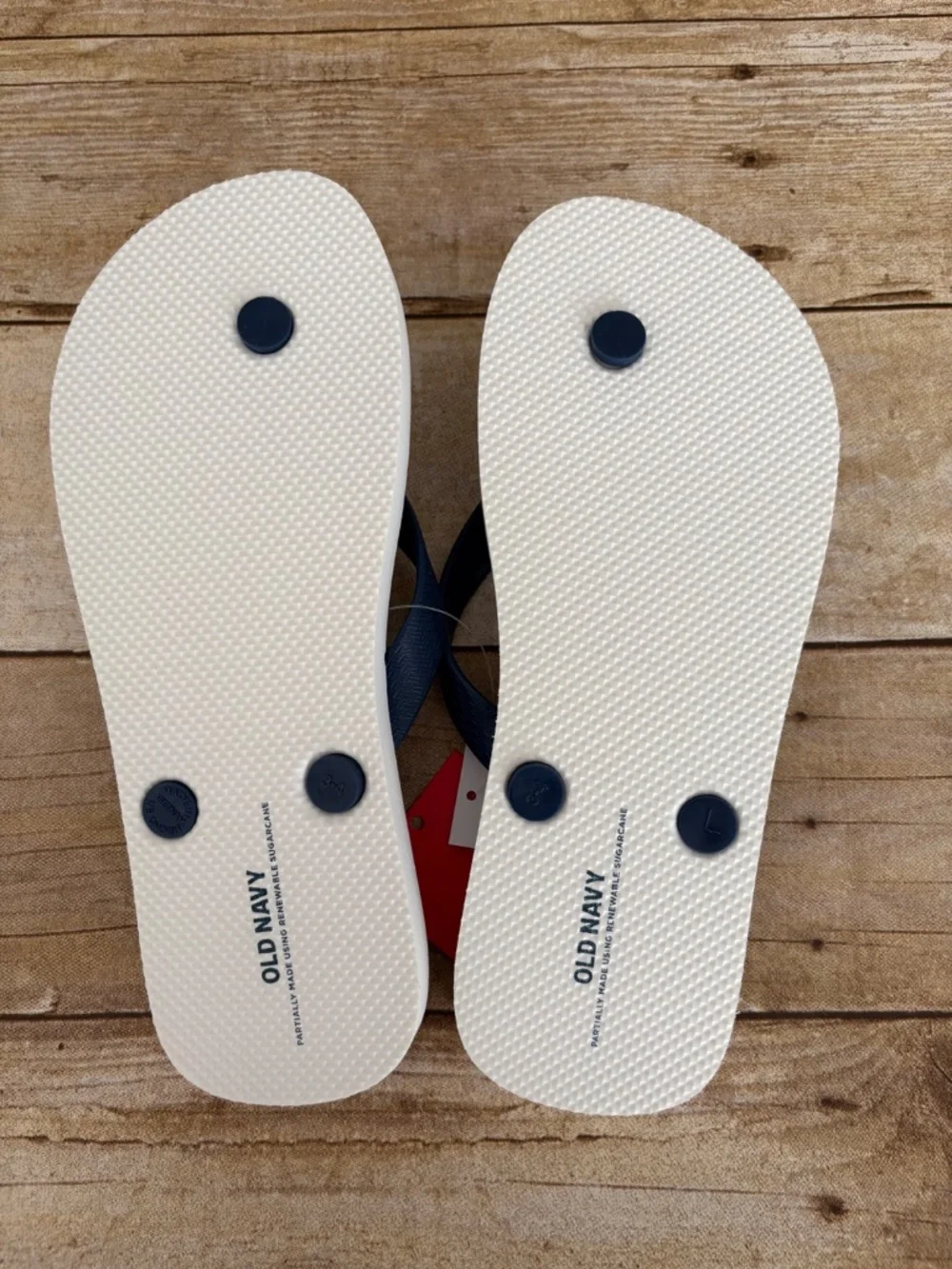 Old Navy x Disney Mickey Minnie Toddler Flip Flops Size 3y-4y NWT